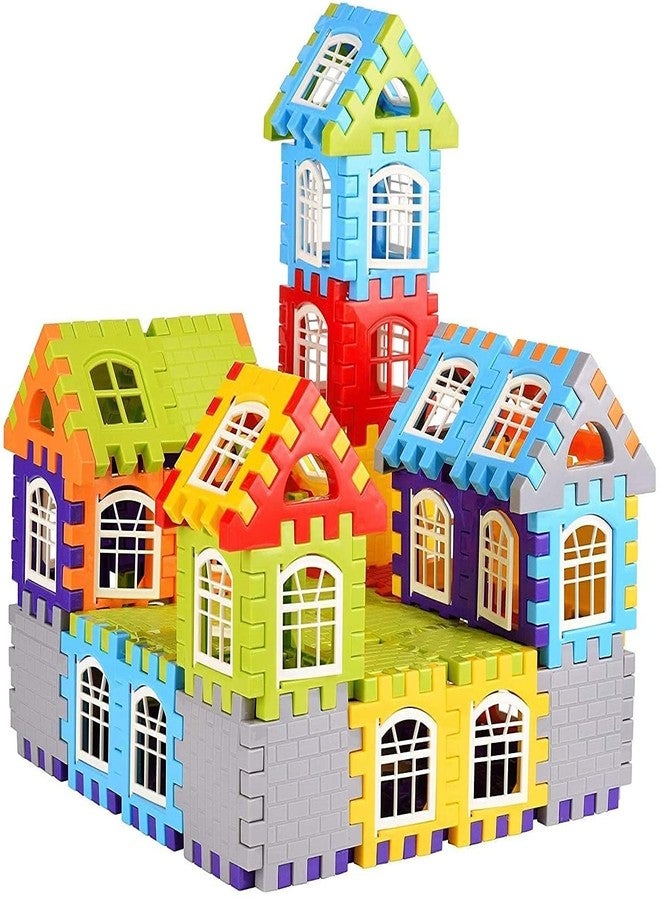 Mahi Enterprise Building Block Puzzle Set - 72-Piece Board Puzzle Game for Boys and Girls (Multicolor) - Image 1